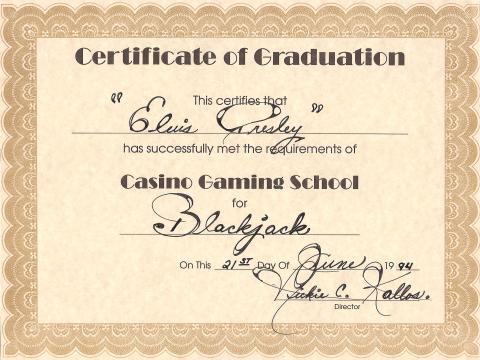 Baking Diploma Casino