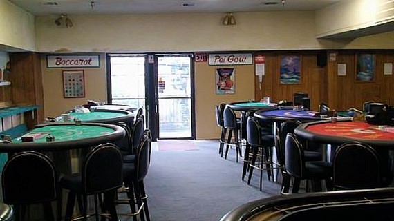 Blackjack tables